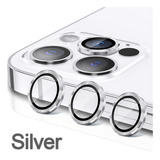 2 Aros Protector Vidrio Templado Camaras iPhone 15 / Plus