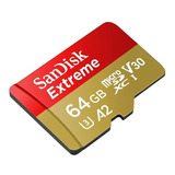 Memoria Sandisk Extreme 64gb Camara Gopro 4k