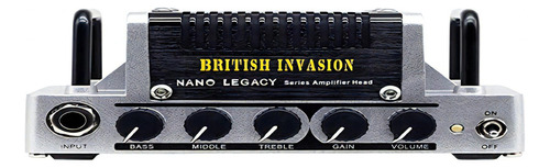 Hotone Nano Legacy British Invasion - Cabezal De Amplificad. Color Negro