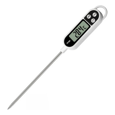 Termómetro Digital De Cocina, Para Carne, Repostería, Chocol Plateado | Envío gratis