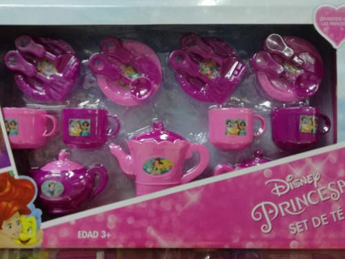 Princesas De Disney Juego De Te Niñas  19 Pzas  Envio Gratis