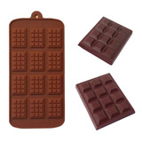 Molde De Silicona Para Chocolate Barritas De Chocolate