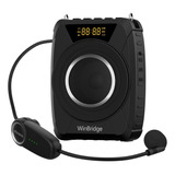 Amplificador De Voz Bluetooth De 20 W, Micrófono Inalámbrico