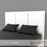 Respaldo De Cama King Moderno Minimalista 200x125 Armado