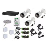 Kit De 3 Cámaras De Seguridad  1080p 2 Megapixel Hd Dahua