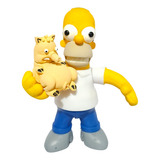 Juguete Figura Los Simpson Parodia Homero Puerco