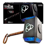 Martillo Electronico Thor Marvel 50cm Luz Sonido Activa Voz