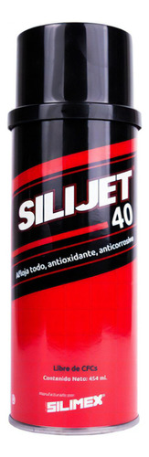 Aditivo Limpiador Silimex 40 Lubricar/limpiar 454 Ml Neg /vc