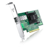 Tarjeta De Red Pci-e De 10gb Compatible Con Intel X520-da1. 