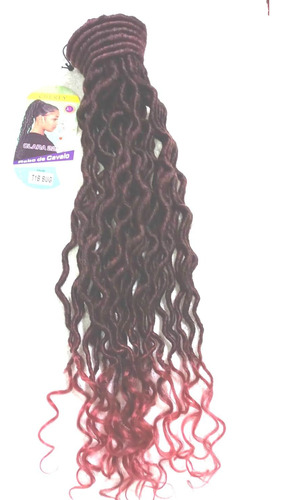 Rabo Cavalo Cherey Clara Dread Cachos- 24 Mechas 50cm / 135g