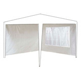 Parede Para Tenda Gazebo 3x3 M Branca Ráfia - Mor Cor Branco