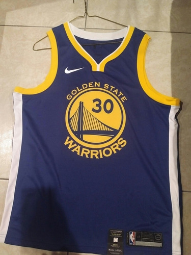 Jersey Golden State Warriors #30 Curry Clásica Azul Original