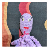 Pulpito Tejido A Crochet Muñeco De Apego 20cmx7cm