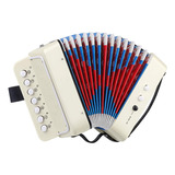 Mini Acordeon Infantil Blanco