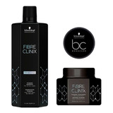 Shampoo + Mascara Cabellos Gruesos Fibre Clinix Schwarzkopf 