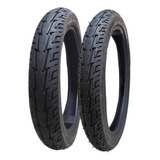 Llantas 100/90-18 + 275-18 Power Tire 6pr Tl Ybr125 Xpress15