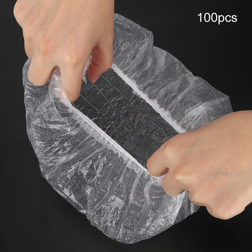 Gorro De Baño Impermeable, 100 Unidades, Tiras Desechables