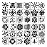 Reusable Pack Of 36 Mandala Dot Painting Templates 1