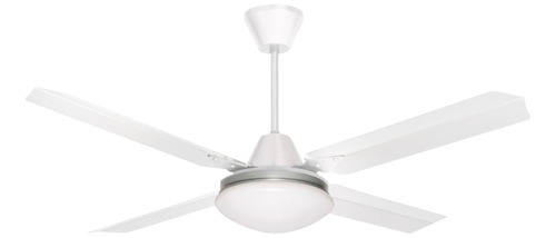 Ventilador De Techo Axel Blanco Con Luz Led 4 Palas 5 Vel