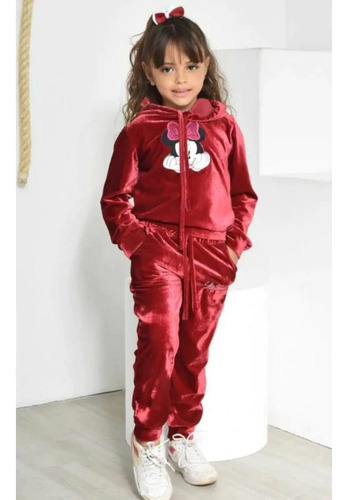 Conjunto Moletom Infantil Para Meninas Roupa De Frio