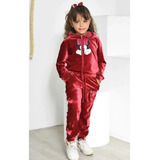 Conjunto Moletom Infantil Moda Inverno Meninas Luxo