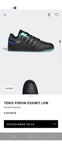 Tenis adidas Forum Exhibit Low Originales Us 10
