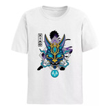 Camiseta Básica Unissex Xiao Máscara Genshin Impact Dragão