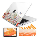 Funda Dongke Para Macbook Pro 14 M1 Pro/max +c/tec Flora