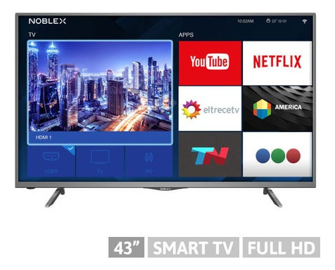 Smart Tv Led Noblex 43  Full Hd Usado