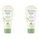 2 X Aveeno Exfoliante Facial Diario Ilumina La Piel 57g