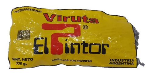 Viruta De Acero Fina El Pintor 330g  Pack De 10 / Camino 1