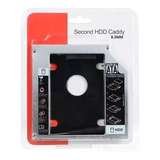 Case Adaptador Caddy Hd 9.5mm Dvd Sdd Gaveta Sata Notebook