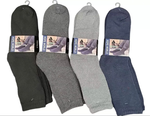 Precio X12calcetines Bambú De Hombre Grueso Invierno