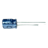 Capacitor 470 Uf 470uf 16v Electrolitico Radial X 10 Unidad 