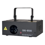 Laser Azul Festa Holografico B500 Sensor Som Automatico Dmx