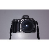 Nikon N75 (f75) Con Bolso De Cuero Para Repuestos/funcional