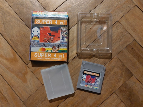 Gb Juego Super 4 En 1 Para Consolas Game Boy Color Y Advance