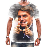 Camiseta Unissex Envio Rápido Bolsonaro Presidente Mito 2