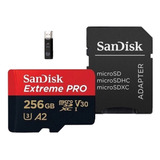 Memoria Micro Sd Sandisk Extreme Pro 256 Gb 4k Ultra Hd
