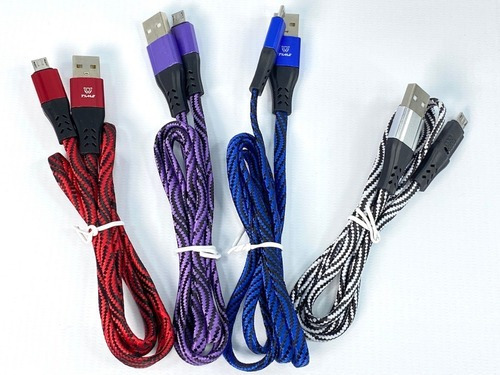 Cable Micro Usb Reforzado Mallado Carga Rápida