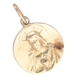 Medalla De 14k Oro Amarillo, 5.8 Gramos