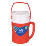 Bidon Termico 2.2 Litros Con Pico Terere Camping Color Rojo