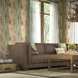  D Vintage Embossed Wood Effect Vinyl Wallpaper For Bed...