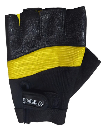 Guantes Pesas Pesista Crossfit Gym En Piel. Verri Mod 2300
