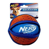 Nerf Dog Squeaker Pelota Force Grip Para Perro 3891