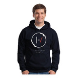 Buzo Hoodie Twenty One Pilots - Canguro Unisex Logos - Top19