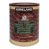 Café Molido Y Tostado Colombiano 1.36 Kg Kirkland Signature