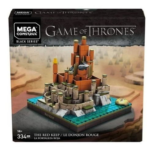 Fortaleza Roja 334pza Game Thrones Mega Construx Black Serie