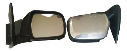 Espejo Retrovisor Toyota Hilux 00 Al 05 Cromado Manual  Foto 3