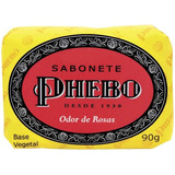 Kit Com 4 Sabonete Phebo Odor Rosas 90g